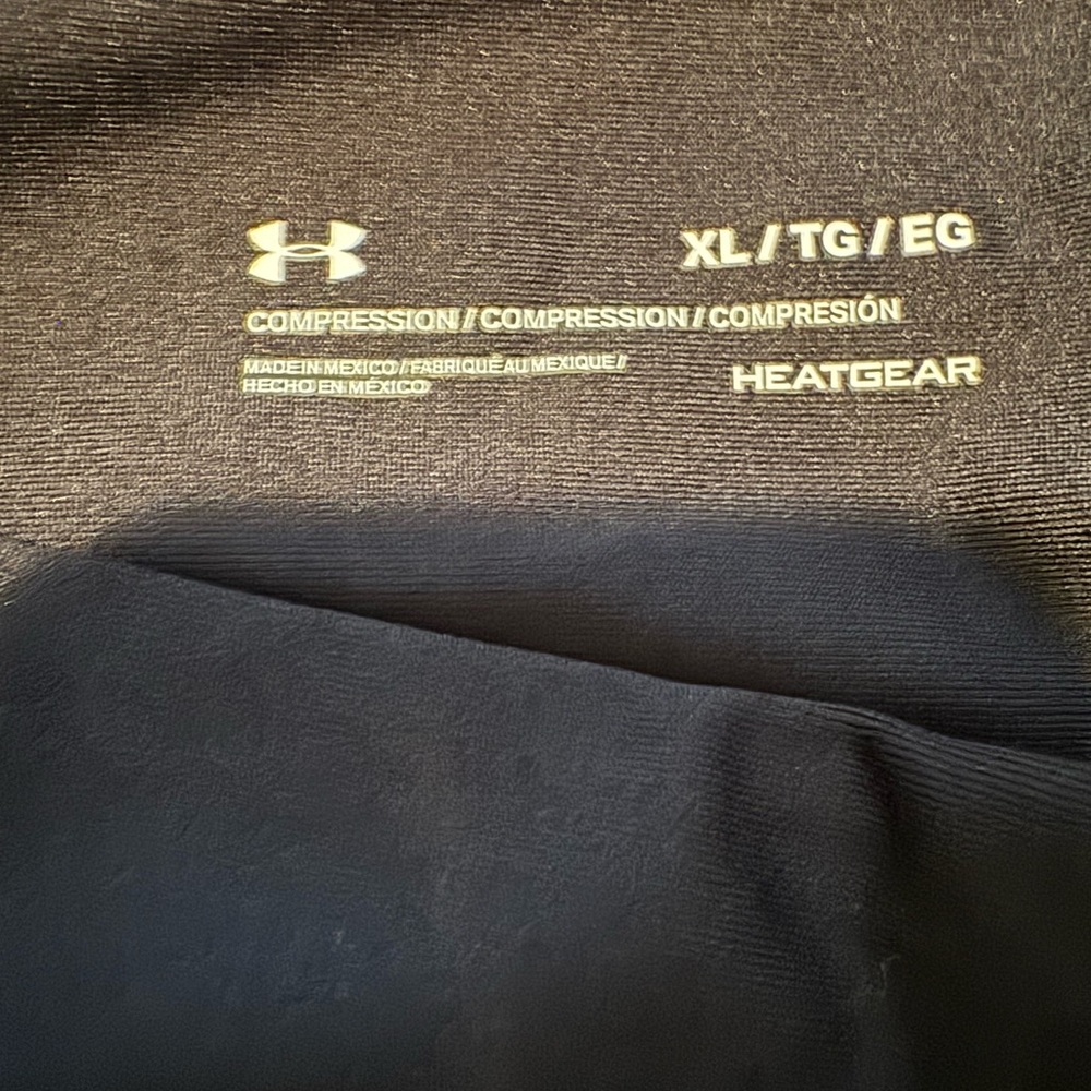 Under Armour Black HeatGear Compression Pants